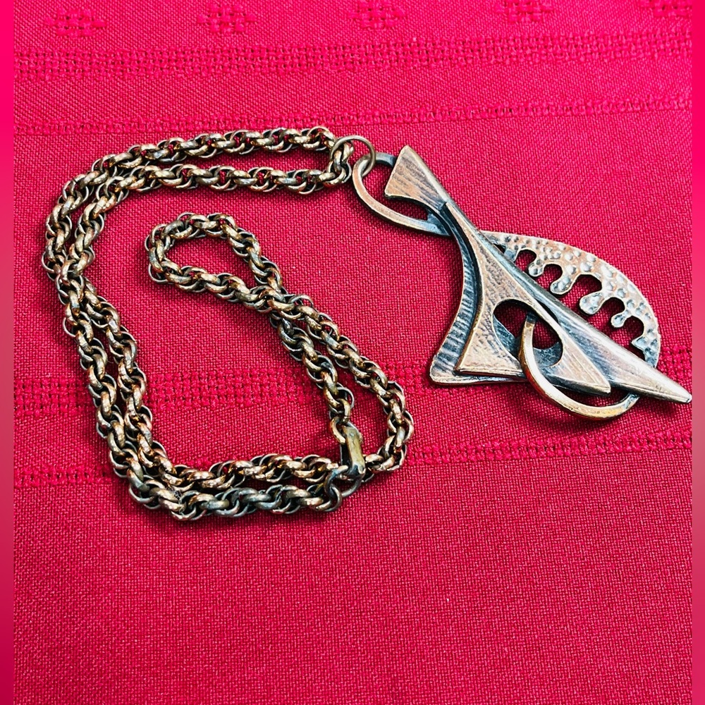 Rebajes Modernist Necklace and Earring set - Picture 2 of 15